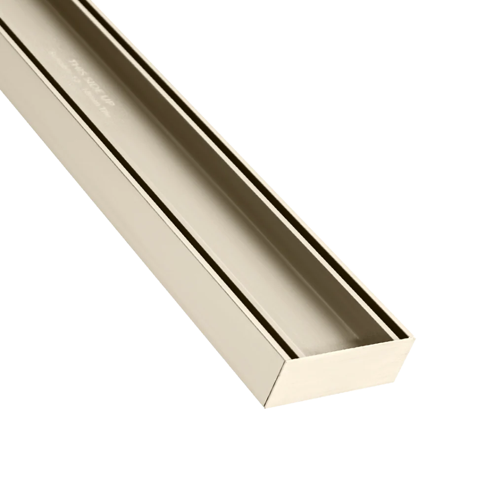 Lauxes Grates Tile Insert Plus Brushed Nickel