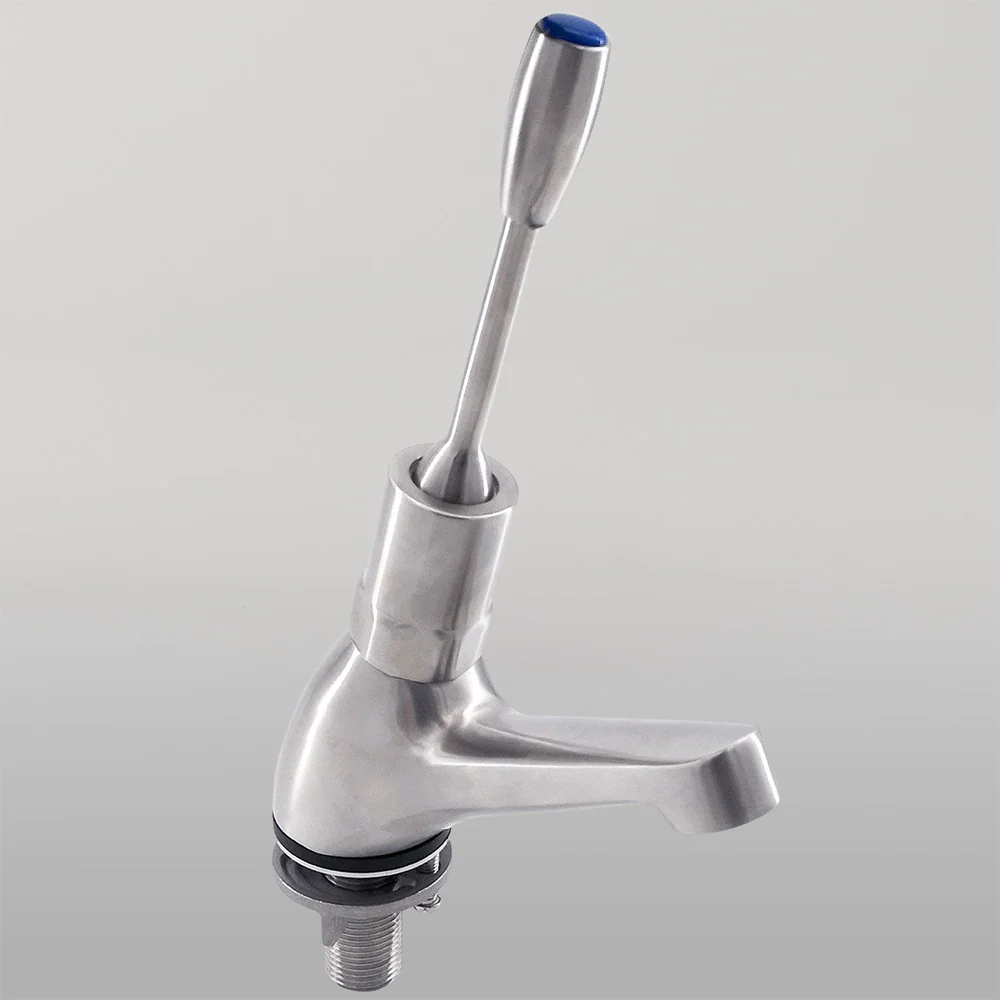 3monkeez Lever Handle Pillar Tap 18 Second Timed Flow - Image 2