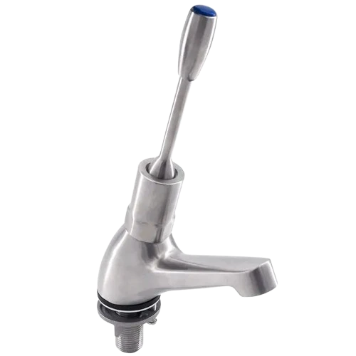 3monkeez Lever Handle Pillar Tap 6 Second Timed Flow - Image 3