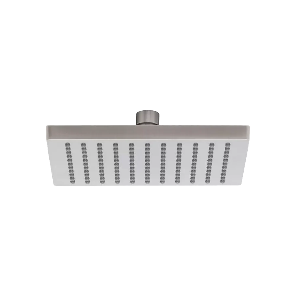 Phoenix Lexi Shower Rose 200mm Square Brushed Nickel - Image 3