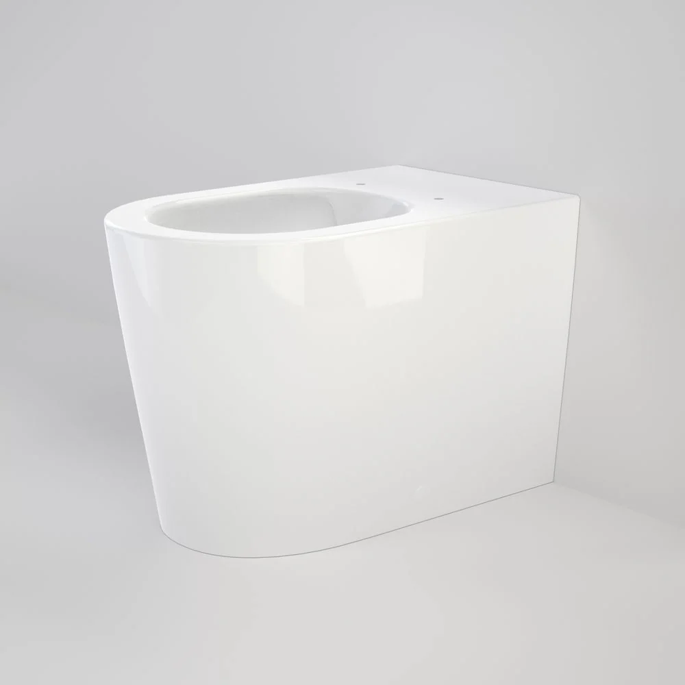 Caroma Liano Cleanflush Wall Faced Back Inlet Pan With GermGard White - Image 2