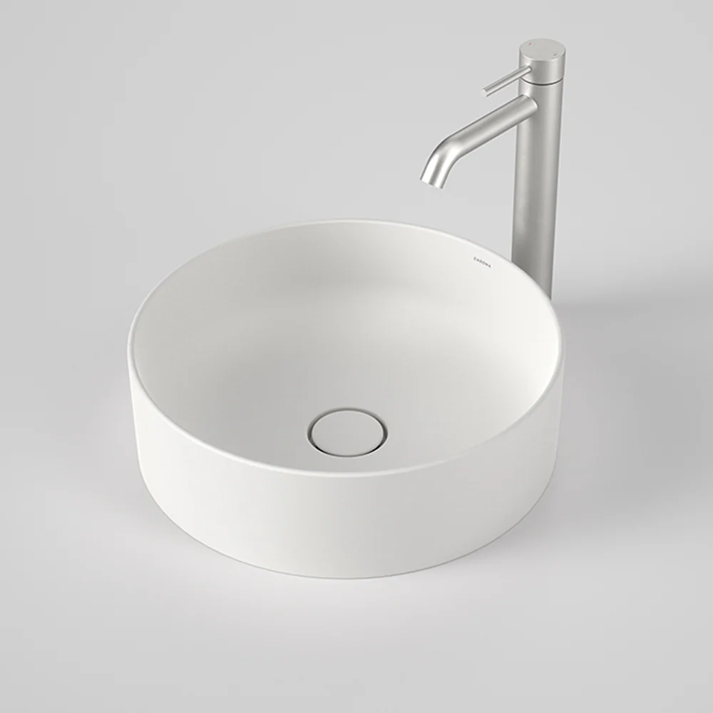 Caroma Liano II 400mm Above Counter Basin Matte White - Image 2