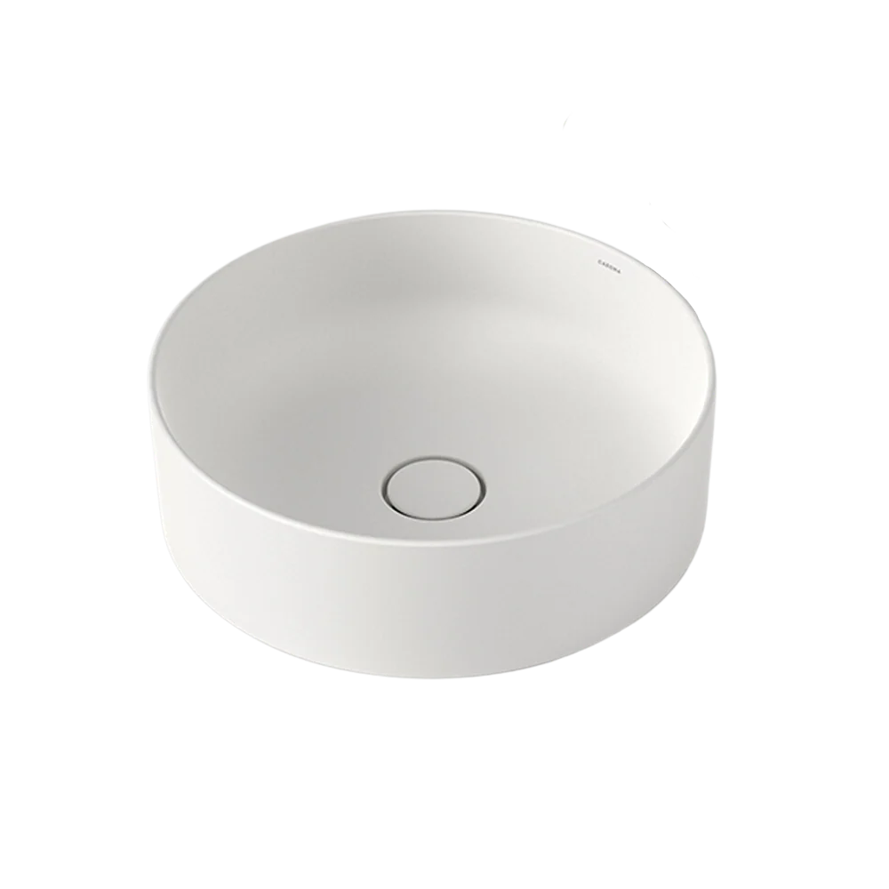 Caroma Liano II 400mm Above Counter Basin Matte White - Image 3