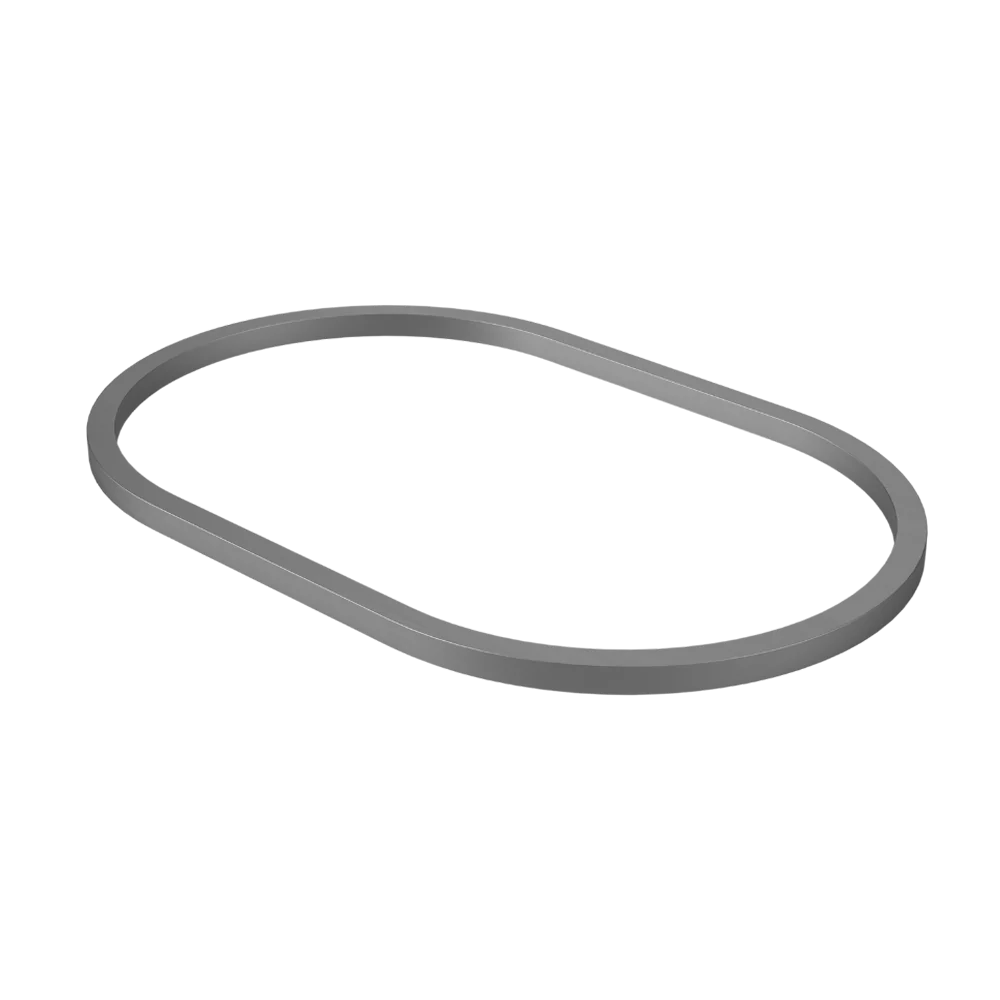 Caroma Liano II 530mm Pill Basin Dress Ring Brushed Gunmetal - Image 3
