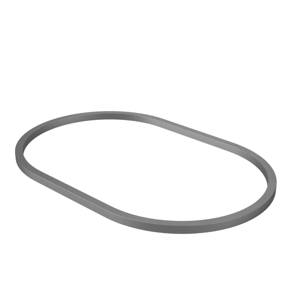 Caroma Liano II 600mm Pill Dress Ring Brushed Gunmetal - Image 3