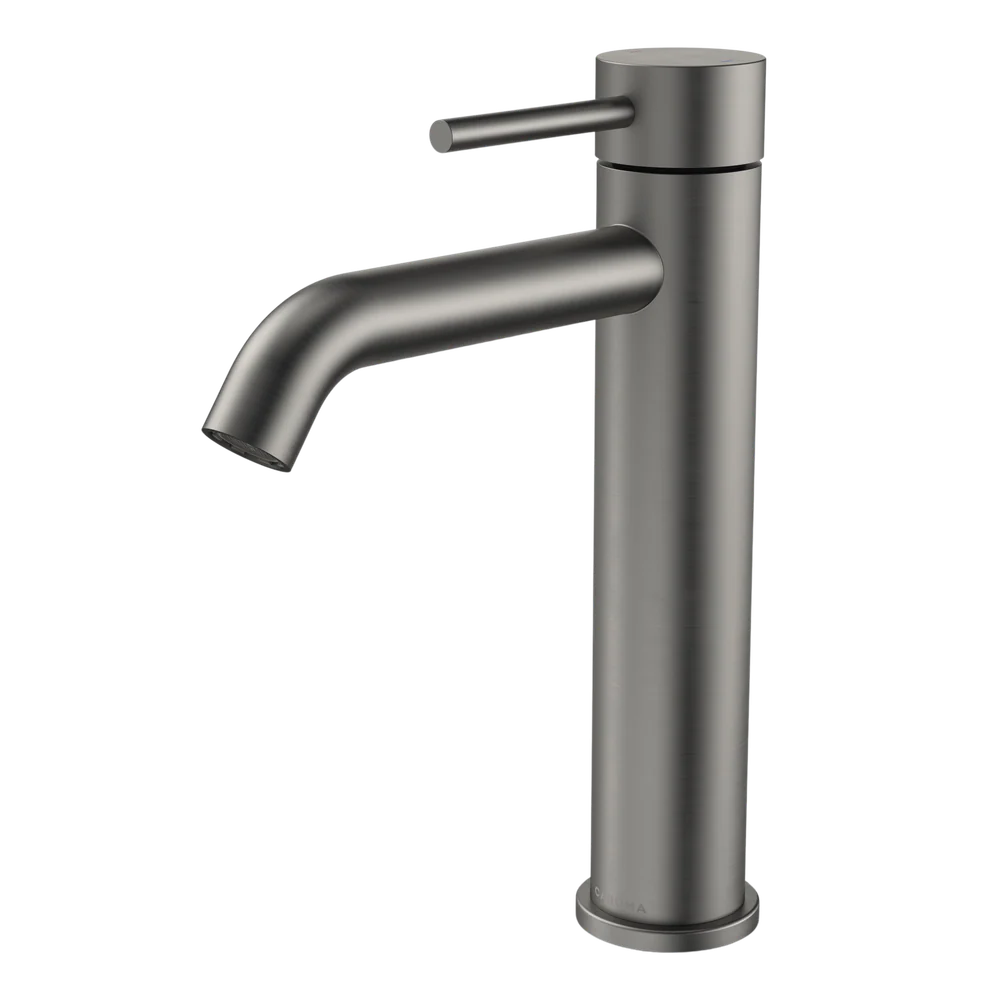 Caroma Liano II Mid Tower Basin Mixer Lead Free Gunmetal - Image 3