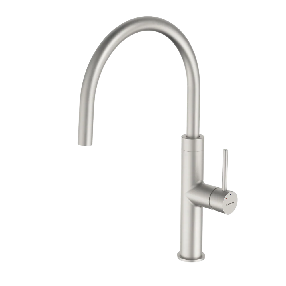 Caroma Liano II Sink Mixer Brushed Nickel - Image 3