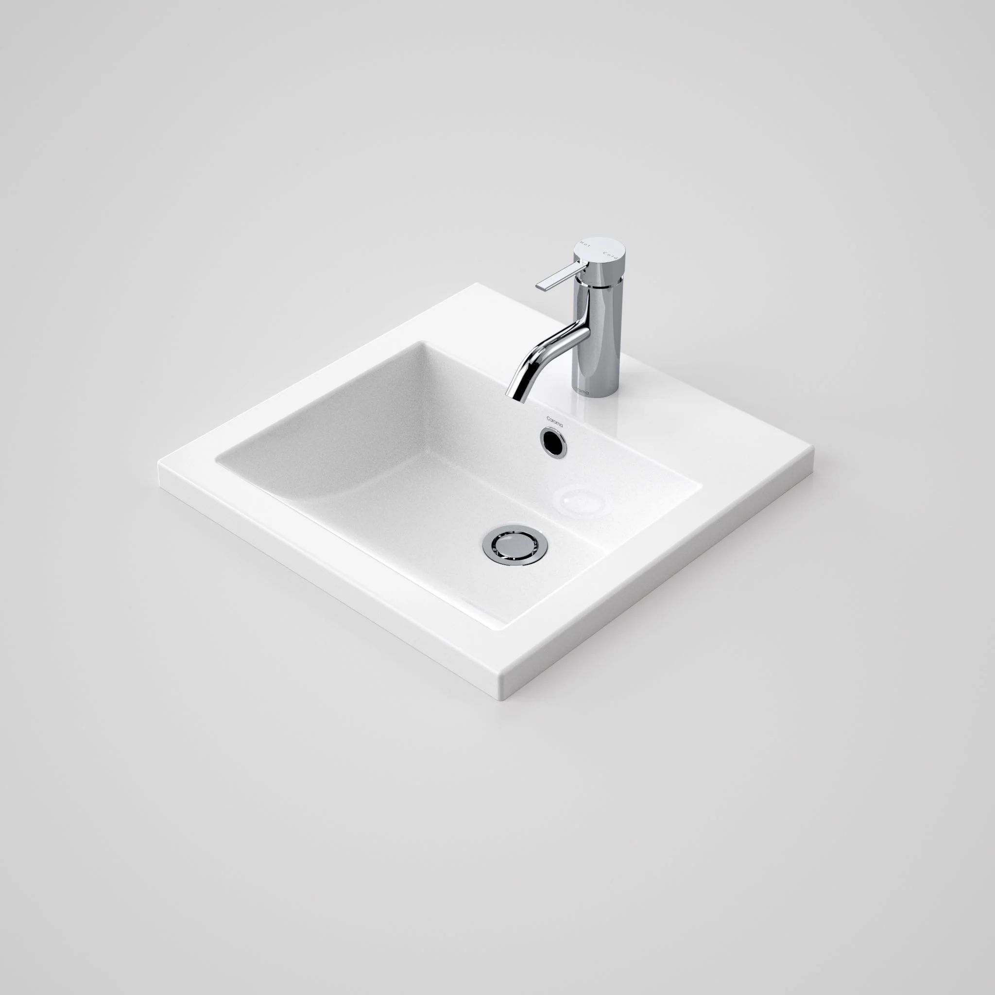 Caroma Liano Vanity Basin with 1 Tap Hole - Image 2