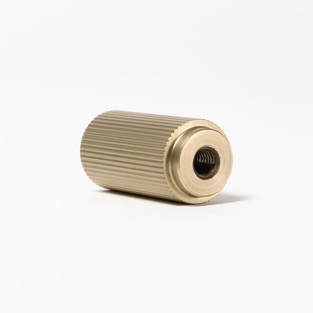 Alma Loti Linear Handle Brushed Brass Gold - Image 8