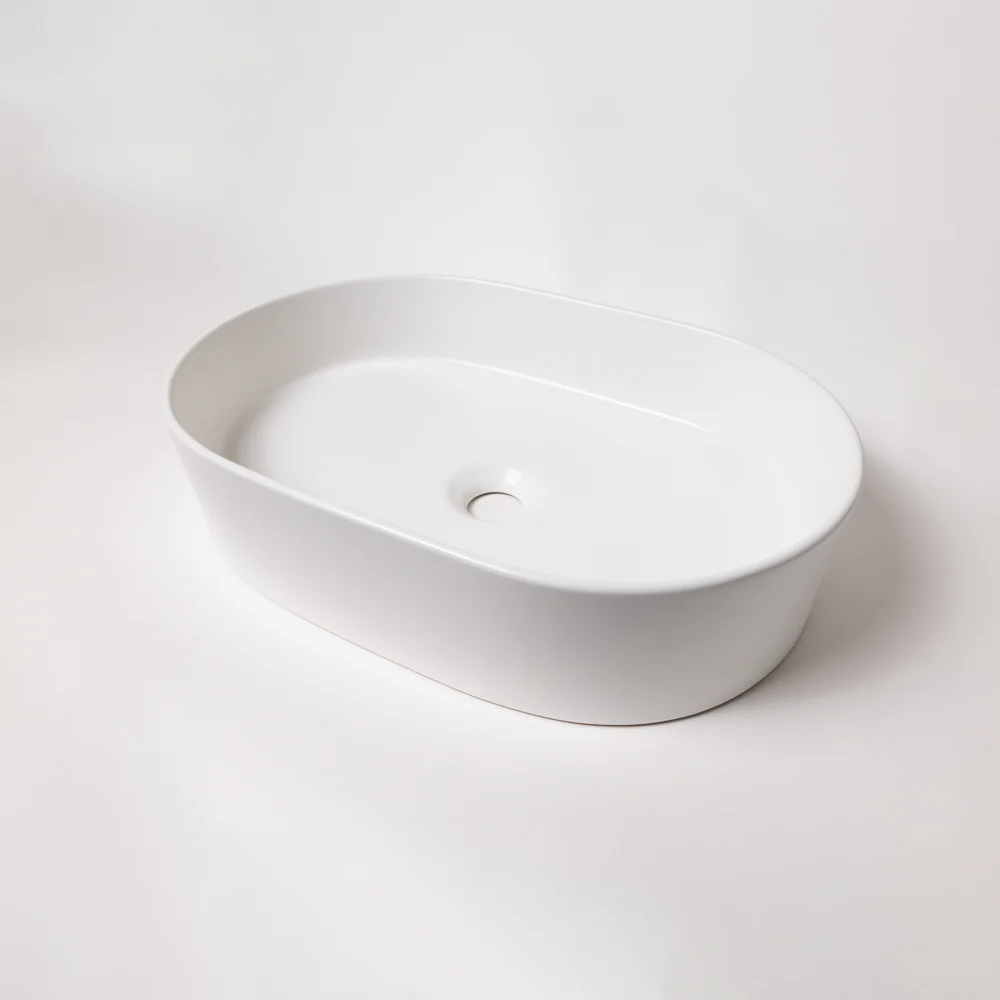 Alma Lucian Matte White Pill Basin - Image 5