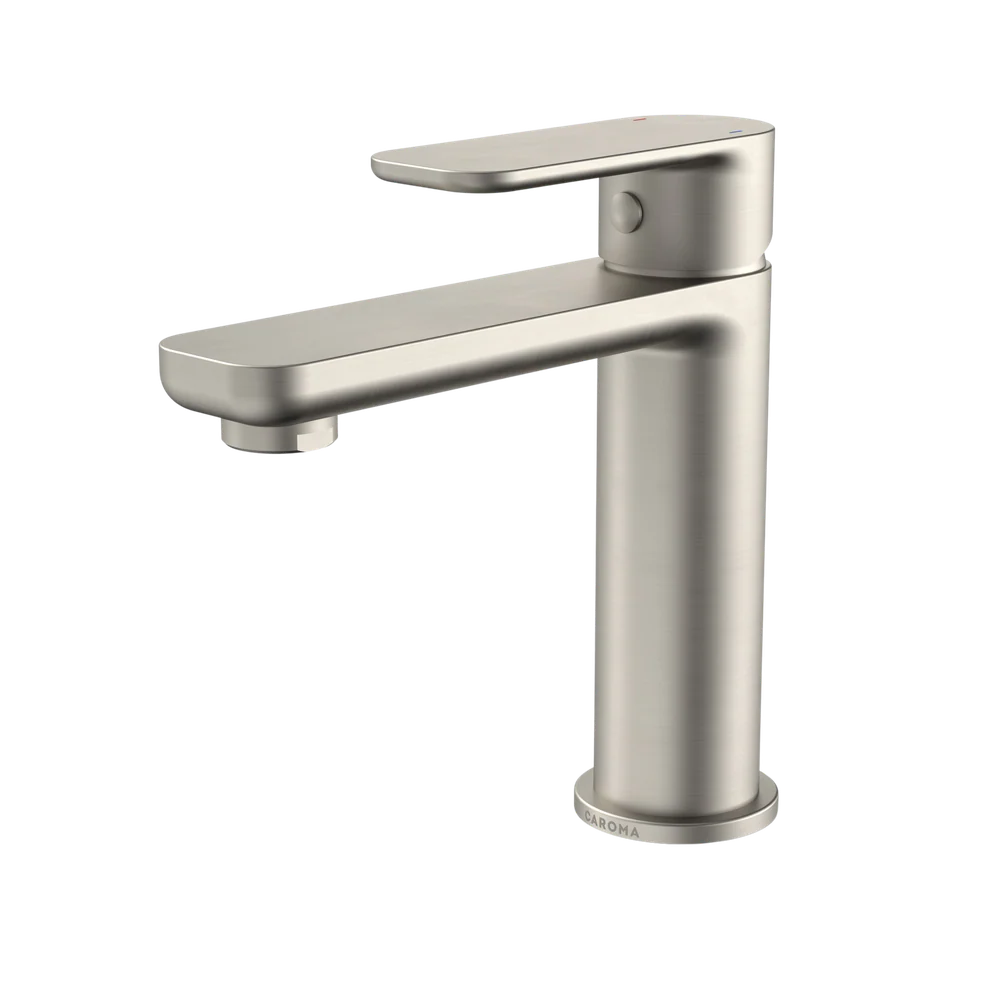 Caroma Luna Basin Mixer Lead Free Brushed Nickel - Image 3