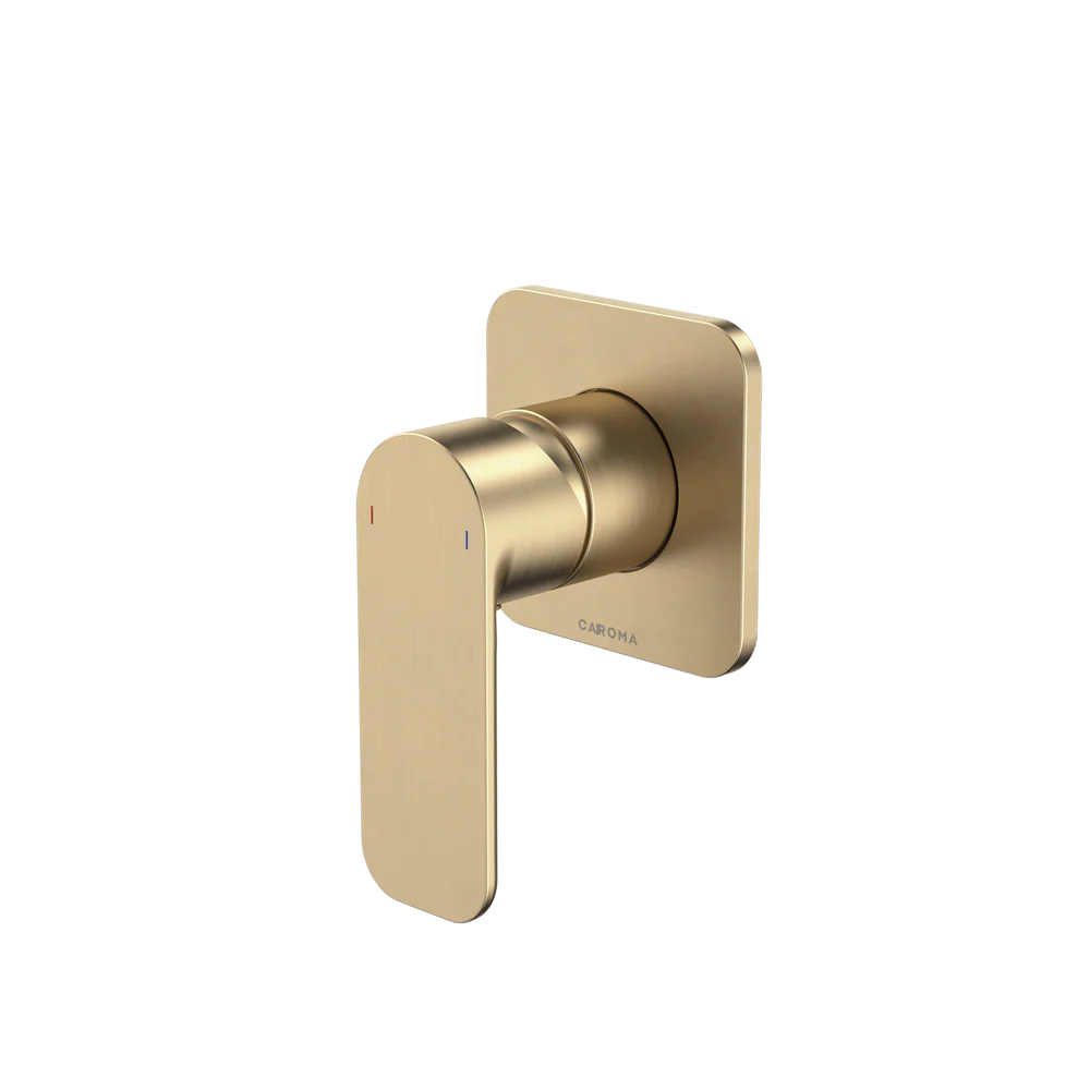 Caroma Luna Bath/Shower Mixer Brushed Brass - Image 3