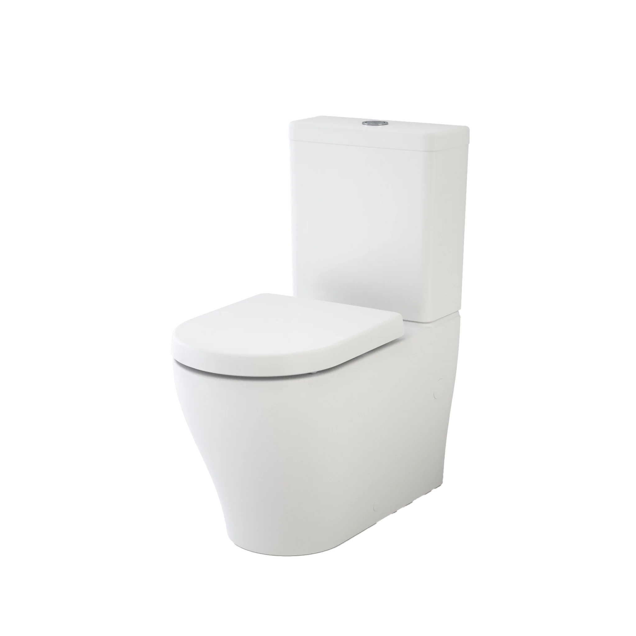 Caroma Luna Cleanflush Rimless BTW Toilet Suite (Bottom Inlet)