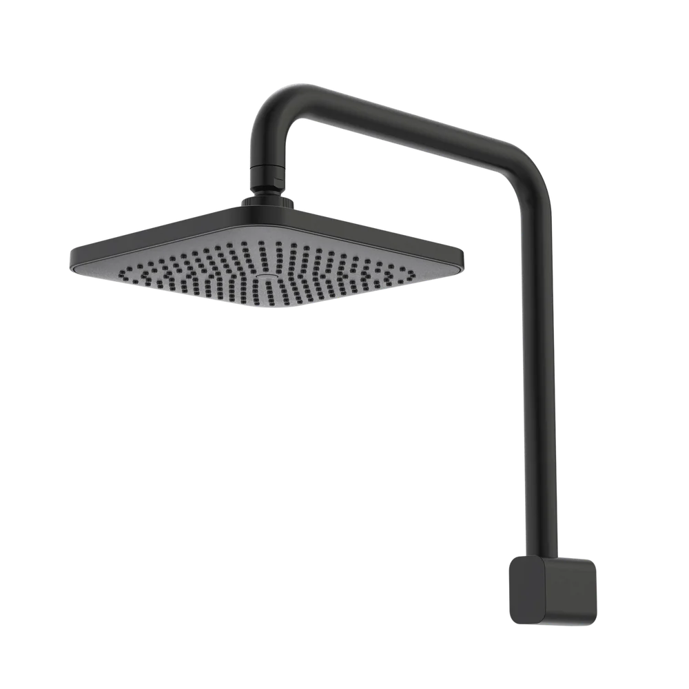 Caroma Luna Fixed Overhead Shower Black - Image 3