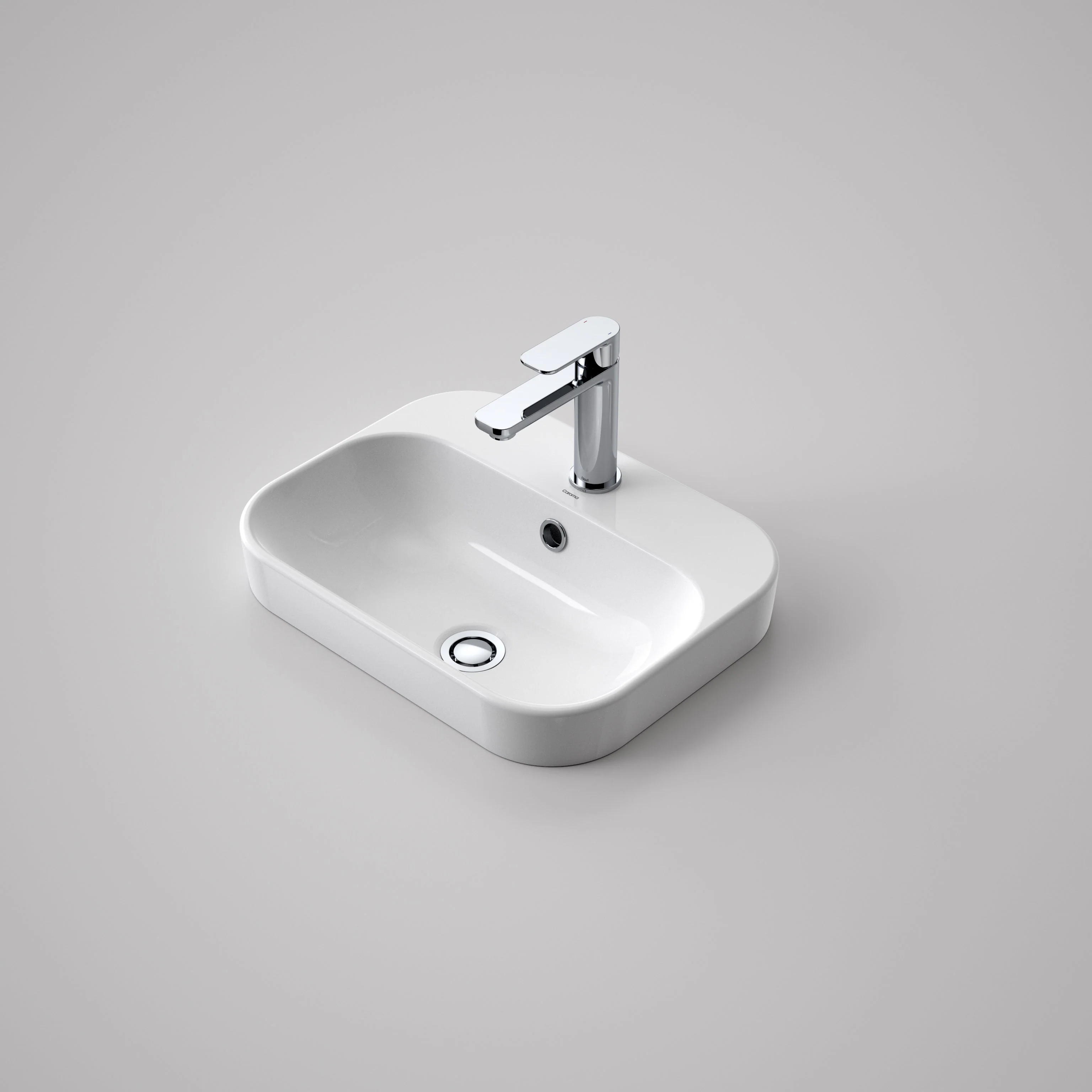 Caroma Luna Inset Basin with 1 Tap Hole - Image 2