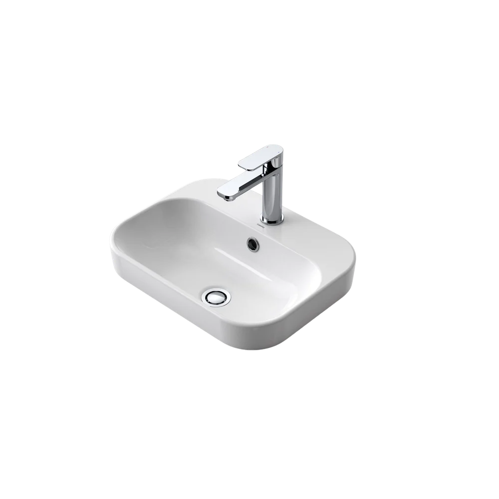 Caroma Luna Inset Basin with 1 Tap Hole - Image 3