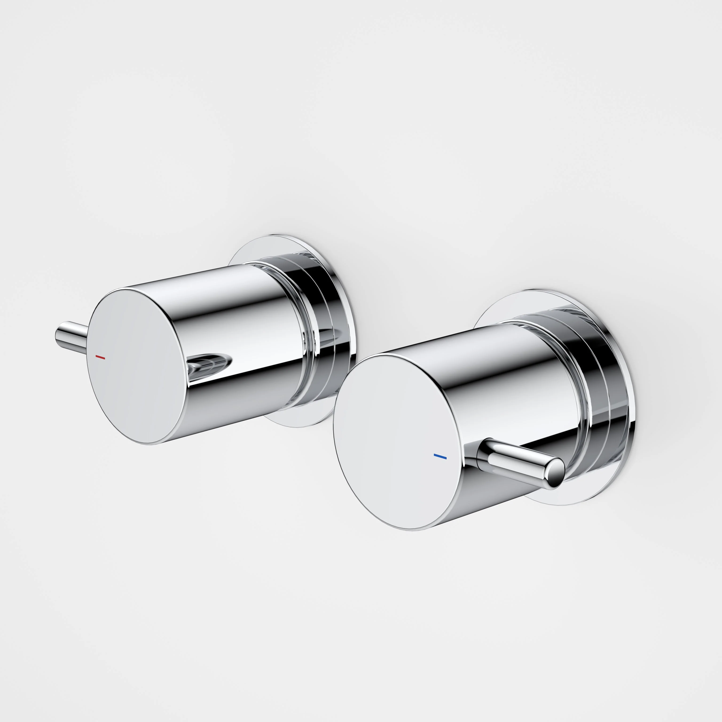 Caroma Luna Lever Wall Top Assemblies Lead Free Chrome - Image 2