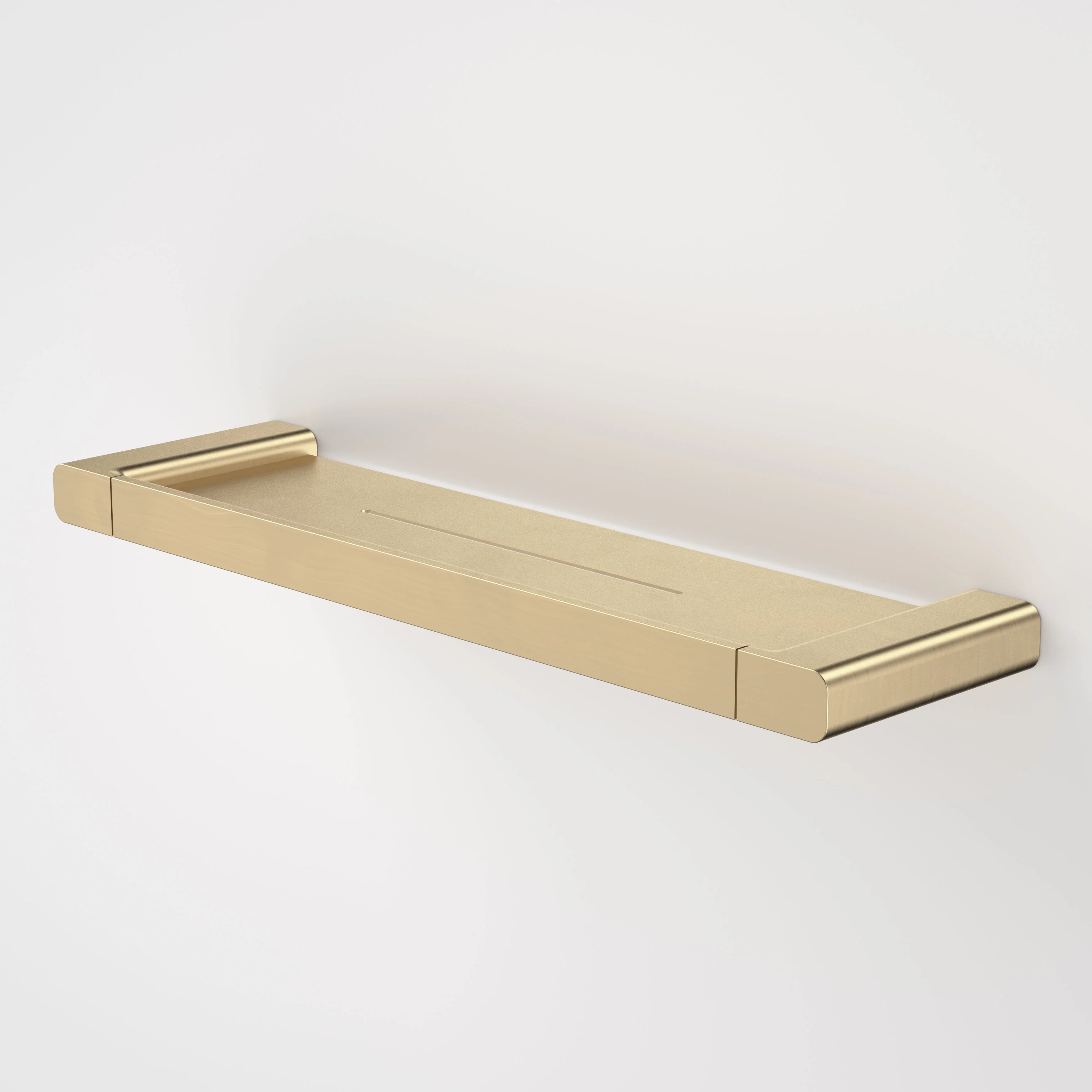 Caroma Luna Metal Shelf Brushed Brass - Image 2
