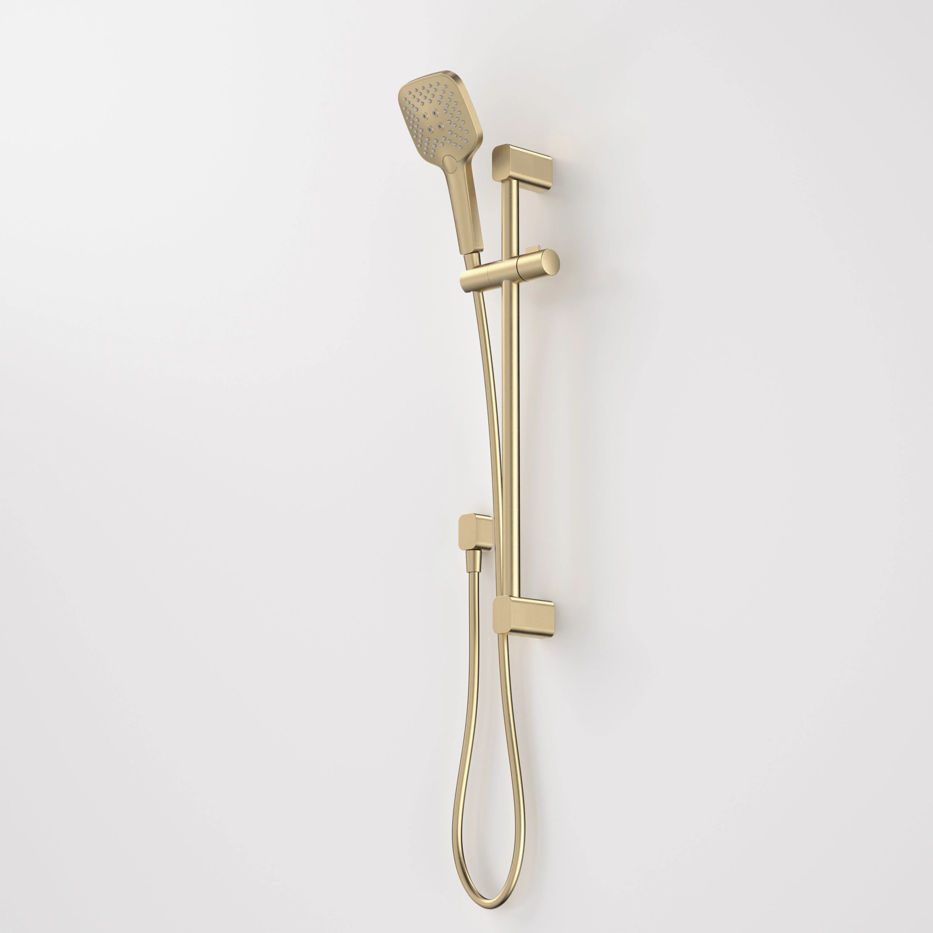 Caroma Luna Multifunction Rail Shower Brushed Brass - Image 2