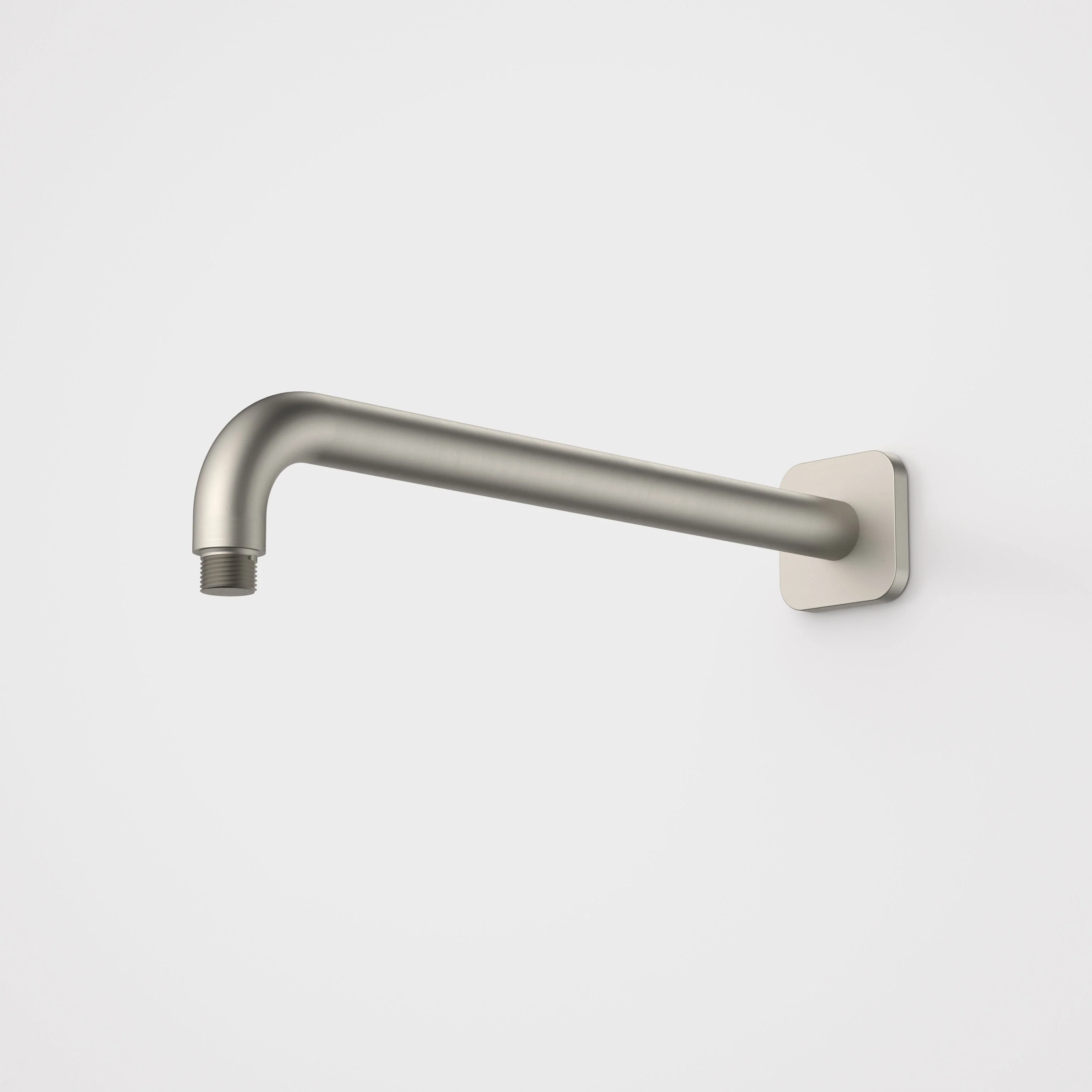 Caroma Luna Right Angle Shower Arm Brushed Nickel - Image 2