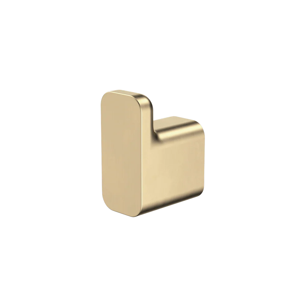 Caroma Luna Robe Hook Brushed Brass - Image 3