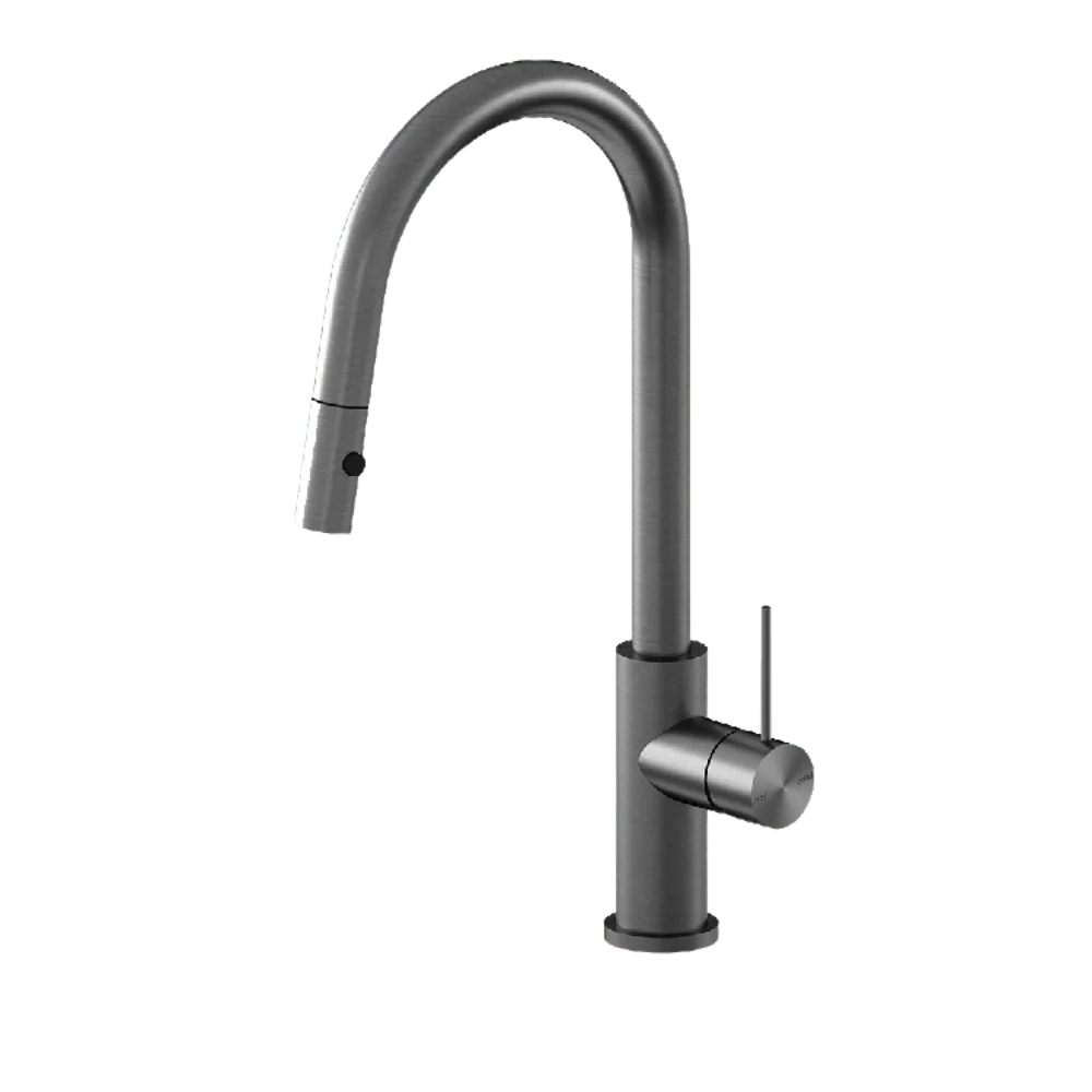 Nero Mecca Brushed Gunmetal Pull Out Mixer With Veggie Spray Function Lead Free - Image 3