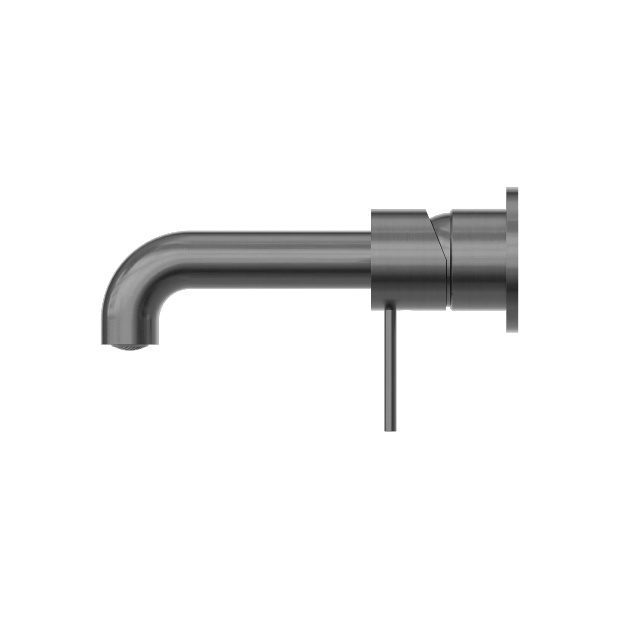 Nero Mecca Wall Basin Mixer Separate Back Plate 230mm Spout Gunmetal - Image 5