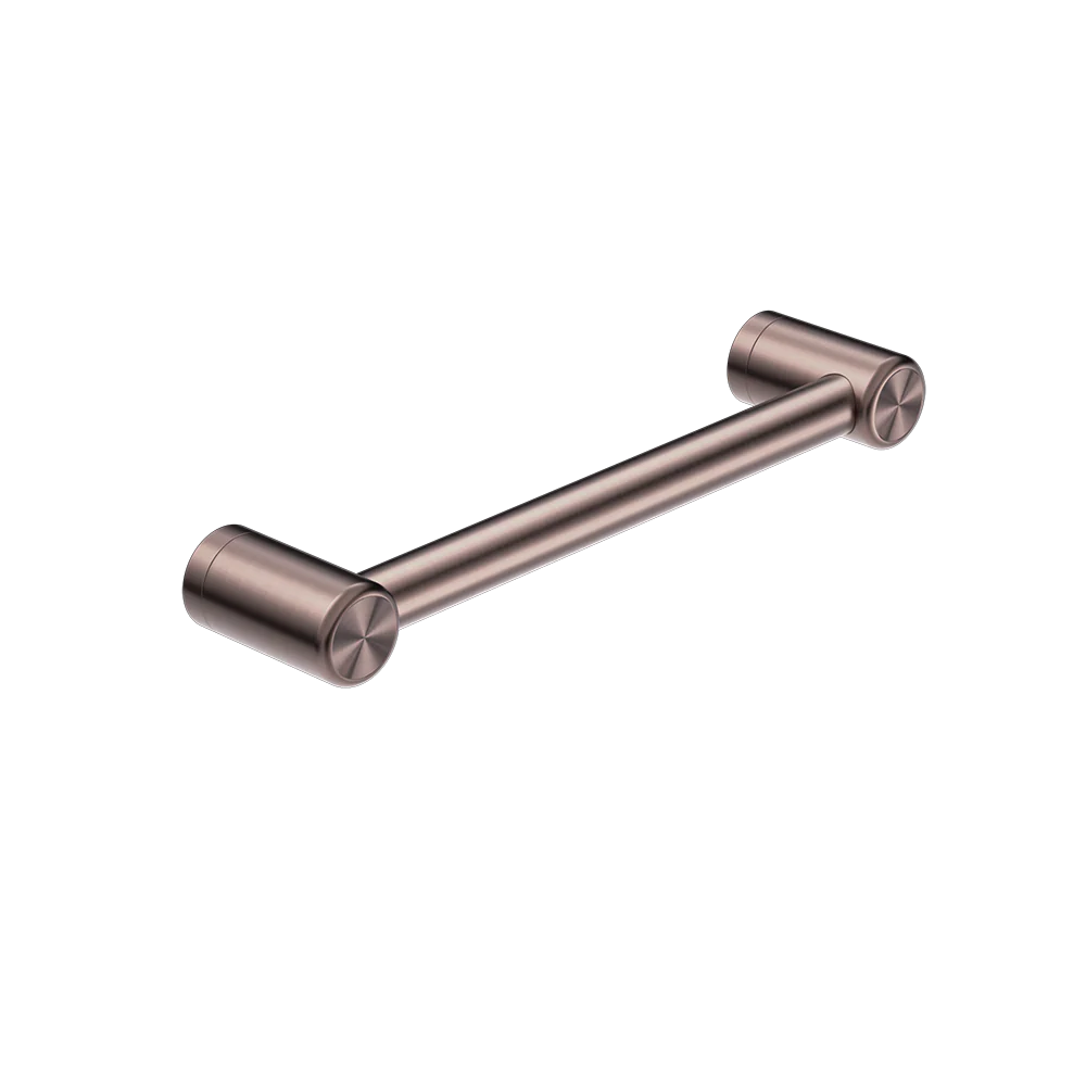 Nero Mecca Care 25mm Grab Rail 300mm Brushed Bronze