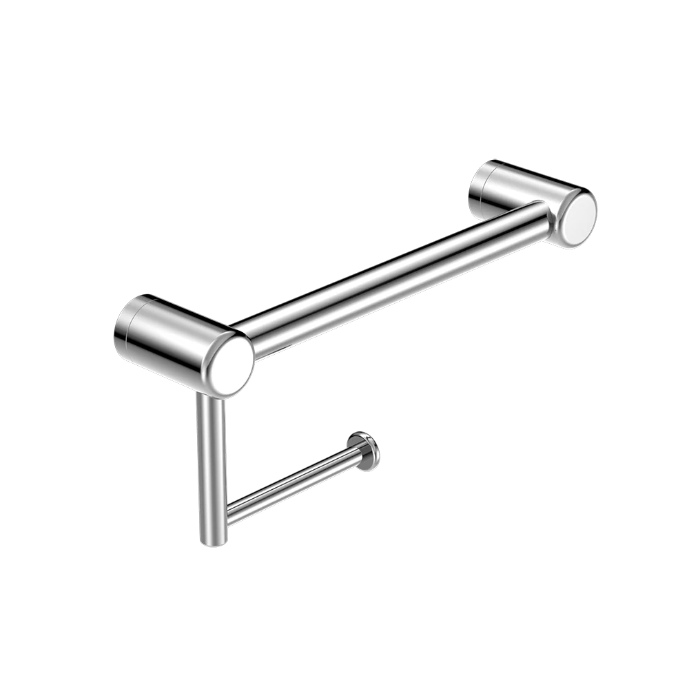 Nero Mecca Care 25mm Toilet Roll Rail 300mm Chrome - Image 3