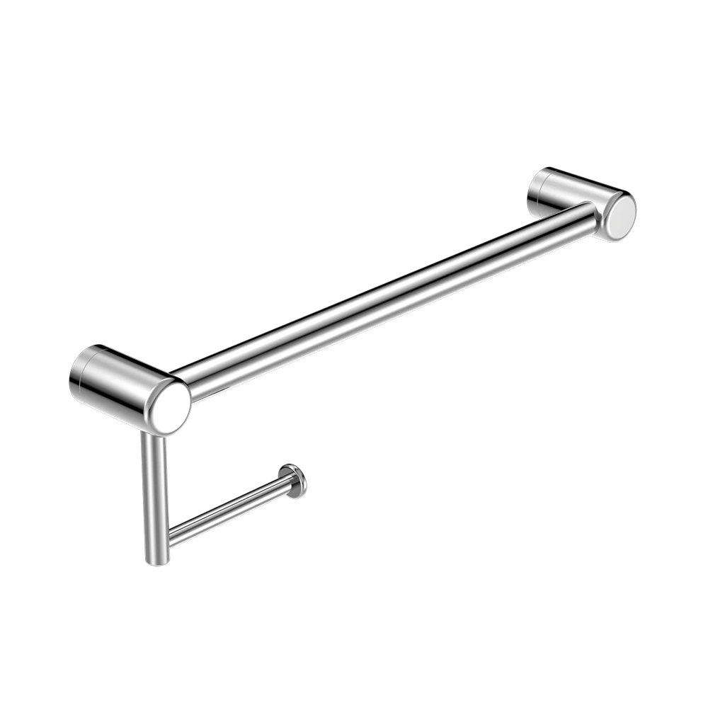 Nero Mecca Care 25mm Toilet Roll Rail 450mm Chrome