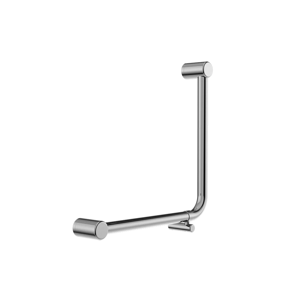 Nero Mecca Care 32mm Ambulant 90 Degree Bent Tube Grab Rail 450x450mm Chrome - Image 3
