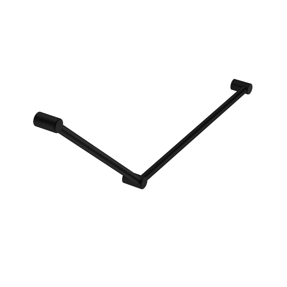 Nero Mecca Care 32mm DDA Grab Rail Set 45 Degree 750x900mm Matte Black - Image 3