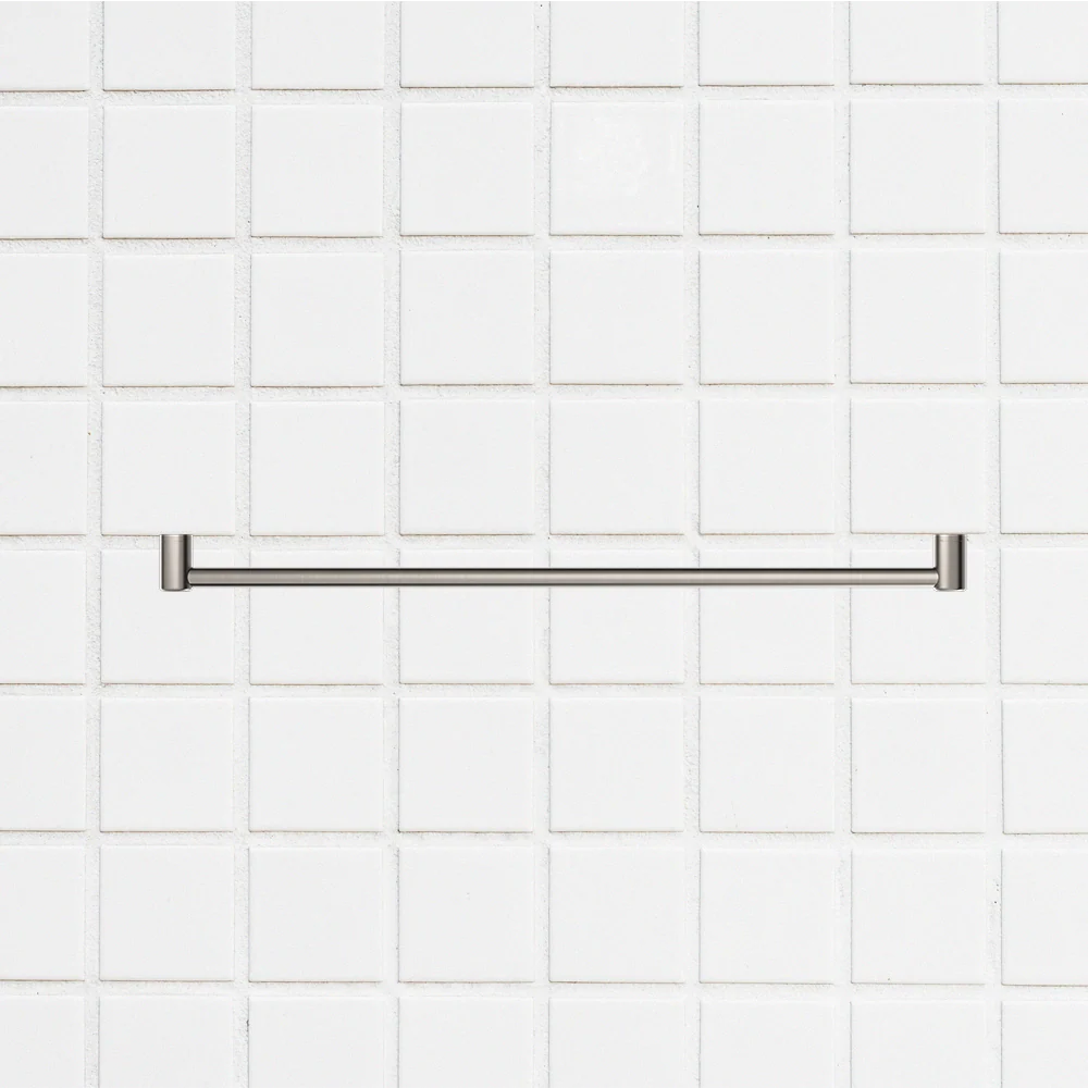 Nero Mecca Care 32mm Grab Rail 1200mm Brushed Nickel - Image 2