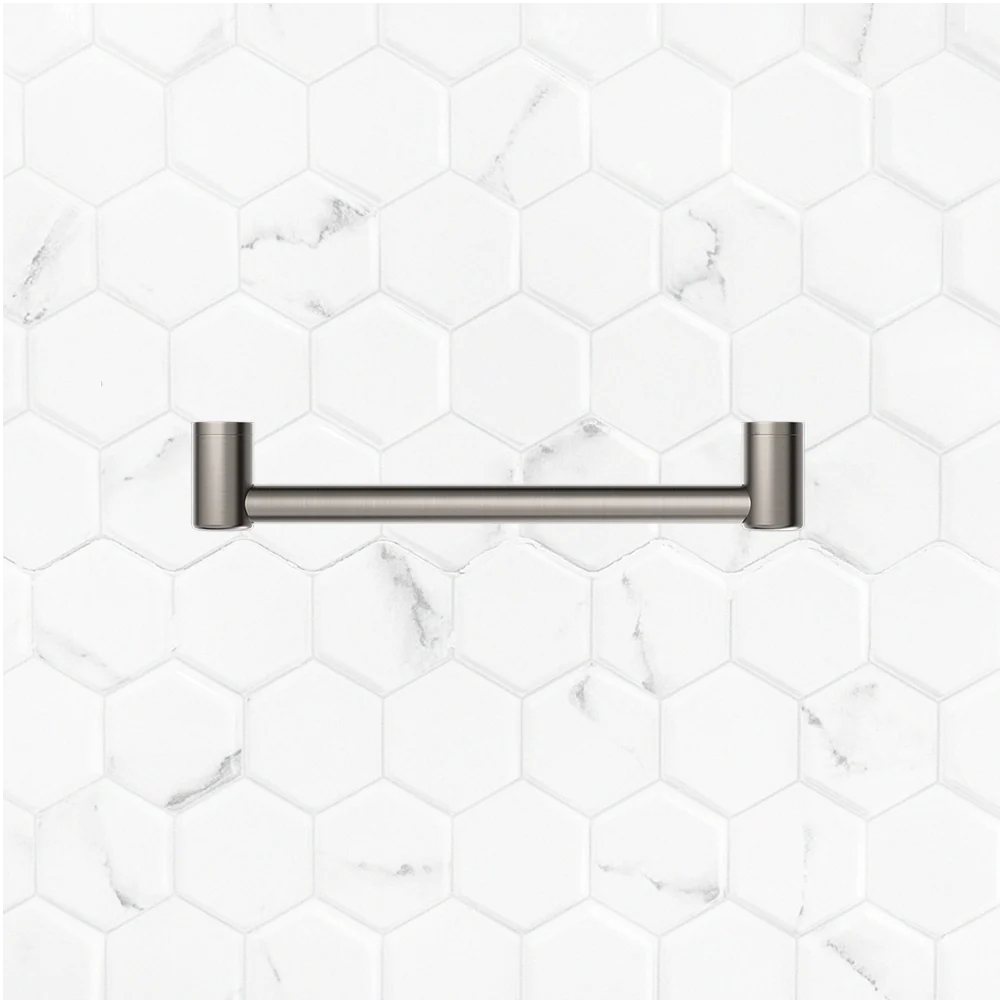Nero Mecca Care 32mm Grab Rail 450mm Brushed Nickel - Image 2
