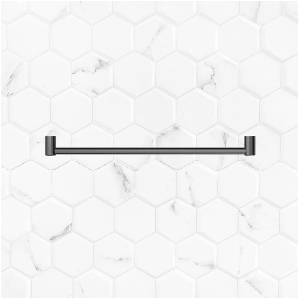 Nero Mecca Care 32mm Grab Rail 900mm Brushed Gunmetal - Image 2