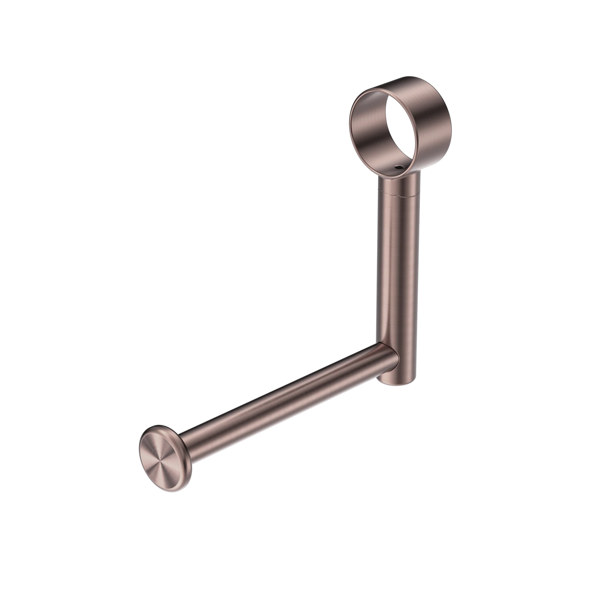 Nero Mecca Care Add On Toilet Roll Holder Brushed Bronze - Image 3