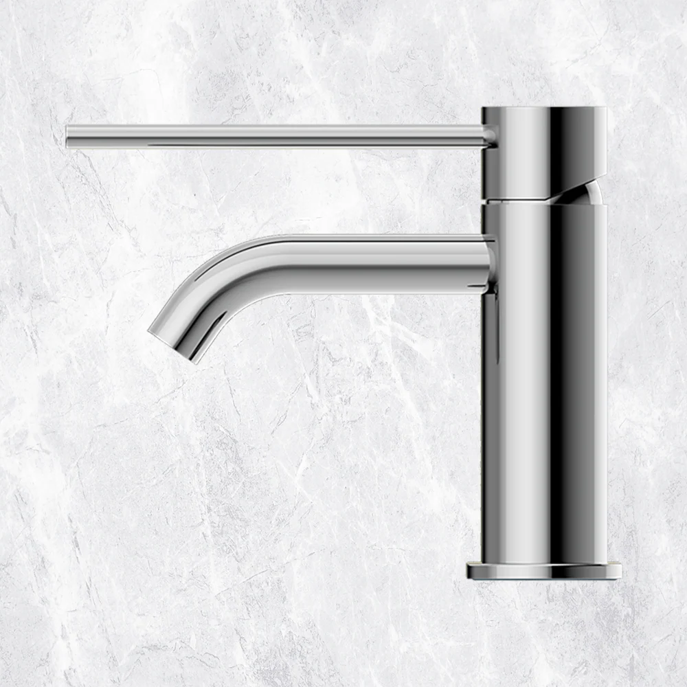 Nero Mecca Care Basin Mixer Brushed Chrome - Image 2