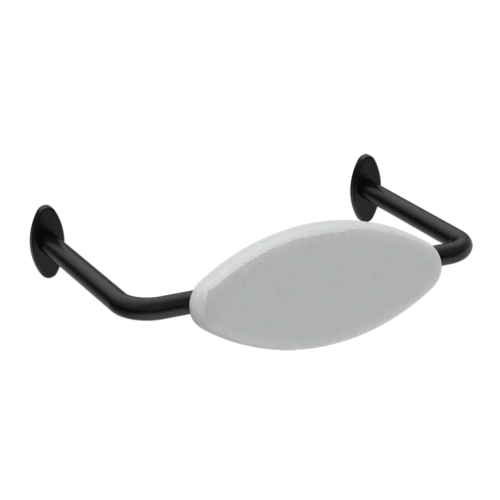 Nero Mecca Care DDA Toilet Backrest Matte Black - Image 3