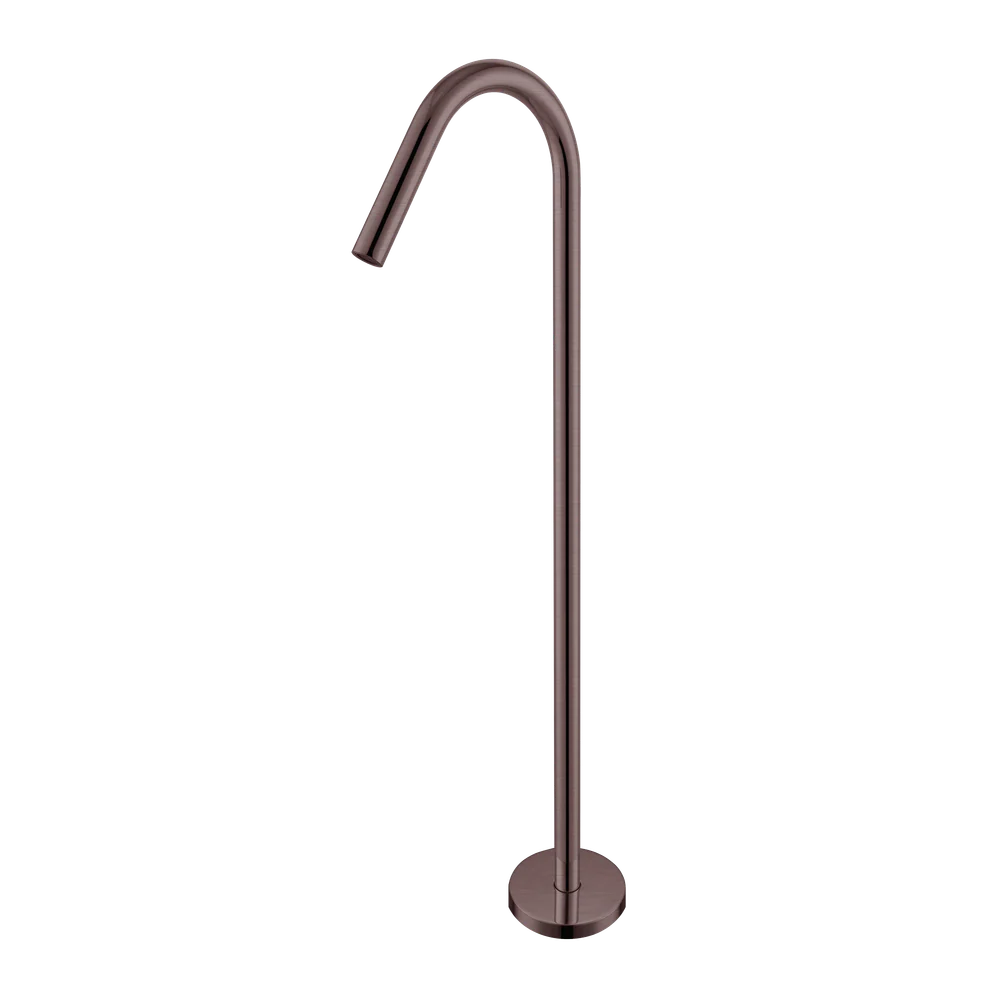 Nero Mecca Freestanding Bath Spout Only Brushed Bronze