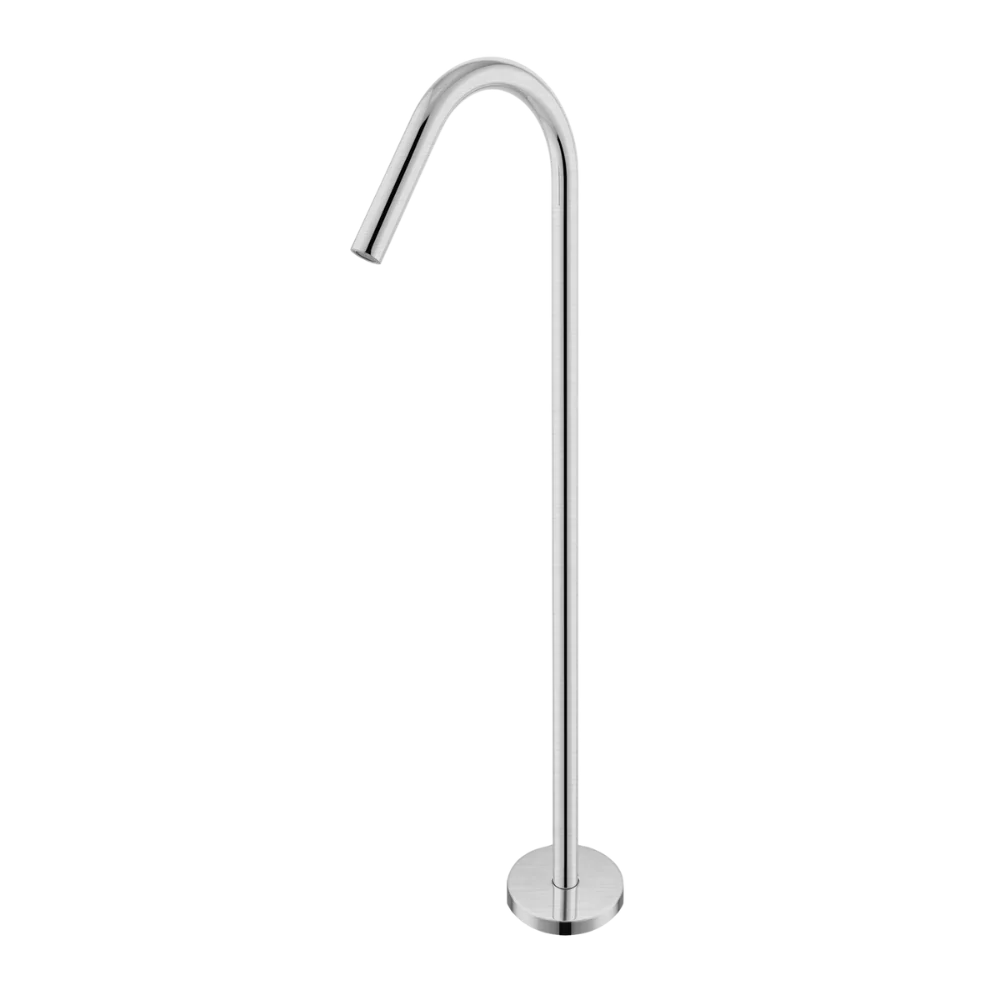 Nero Mecca Freestanding Bath Spout Only Brushed Nickel
