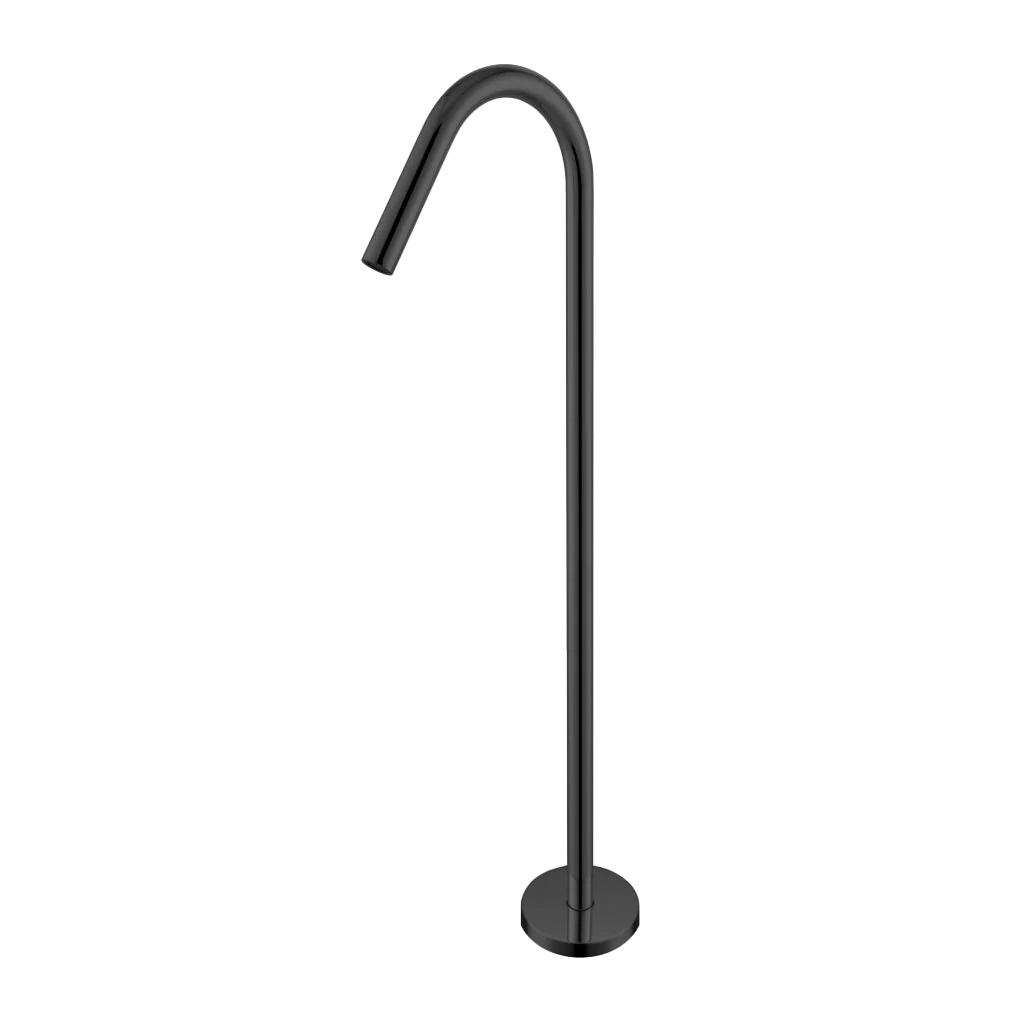 Nero Mecca Freestanding Bath Spout Only Matte Black - Image 3