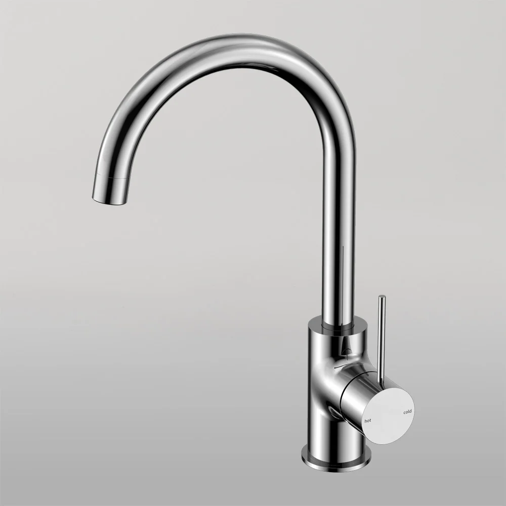 Nero Mecca Kitchen Mixer Chrome - Image 2
