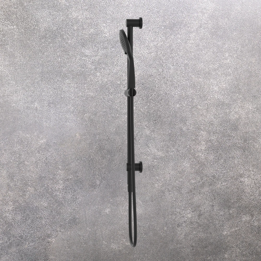 Nero Mecca Rail Shower With Air Shower Matte Black - Image 2