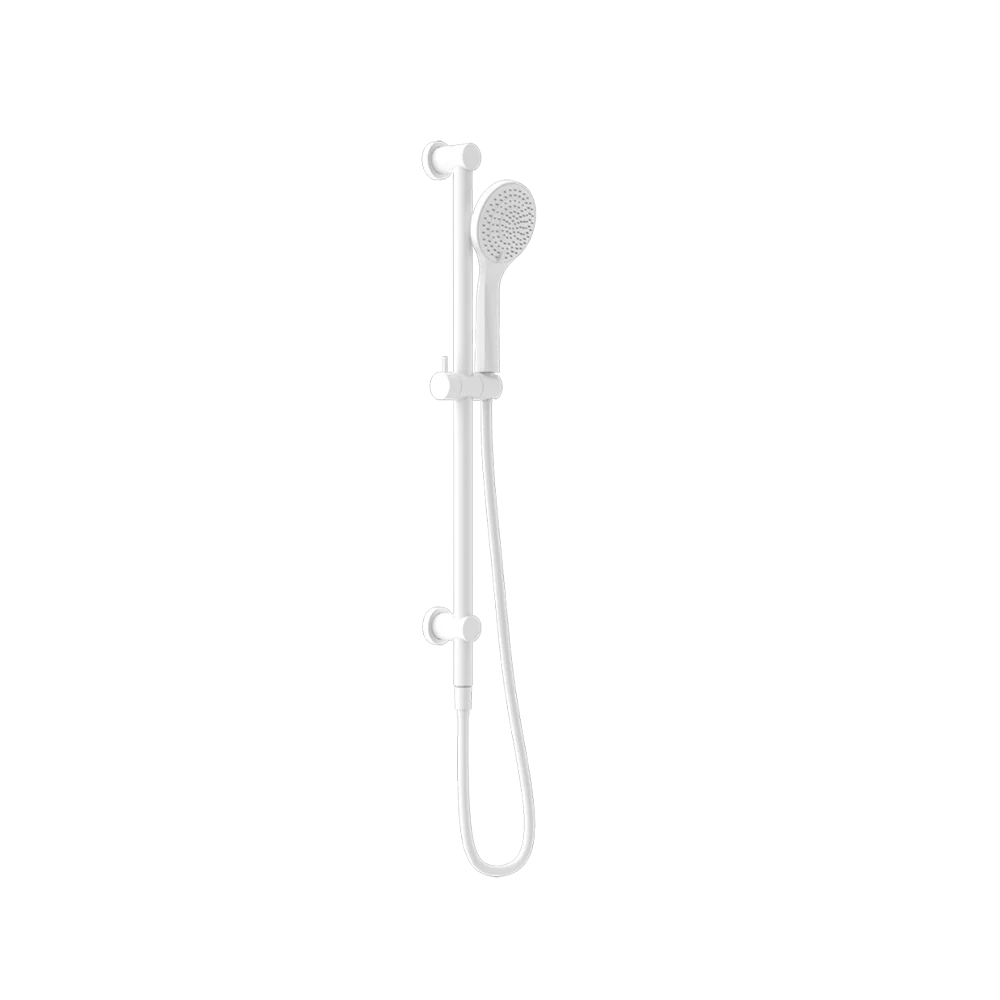 Nero Mecca Rail Shower With Air Shower Matte White