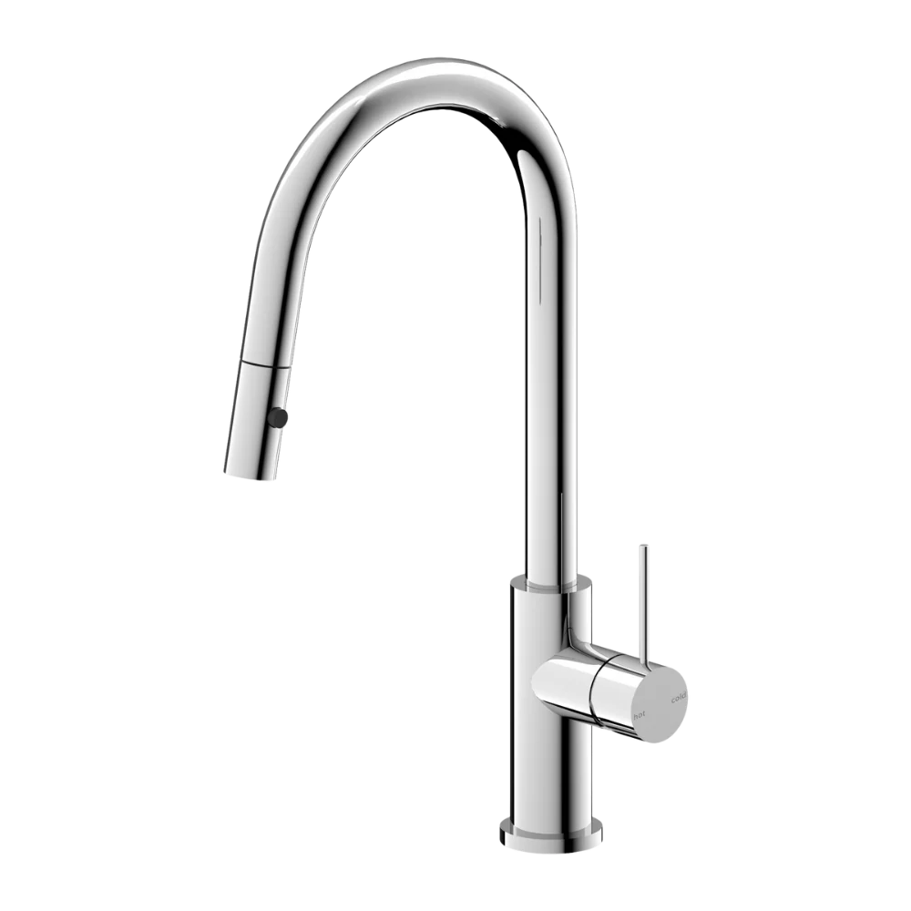 Nero Mecca Chrome Pull Out Sink Mixer With Veggie Spray Function Lead Free - Image 3