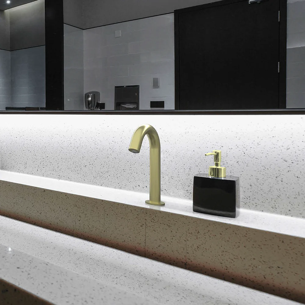 Nero Mecca Sensor Tap Brushed Gold - Image 2