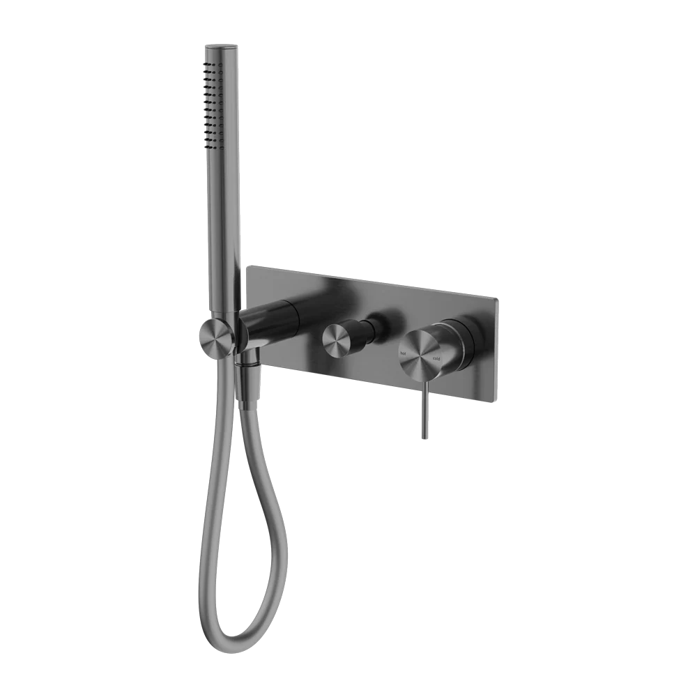 Nero Mecca Shower Mixer Divertor System Gun Metal - Image 3