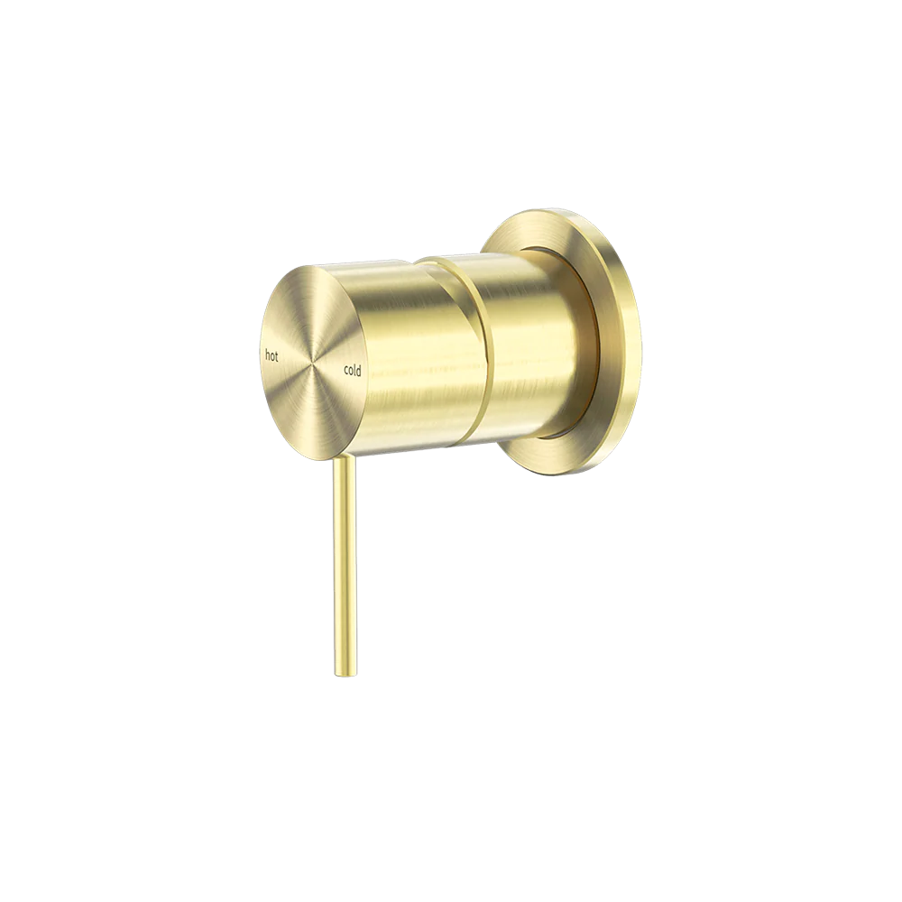 Nero Mecca Shower Mixer with 60mm Plate Brushed Gold - Image 3
