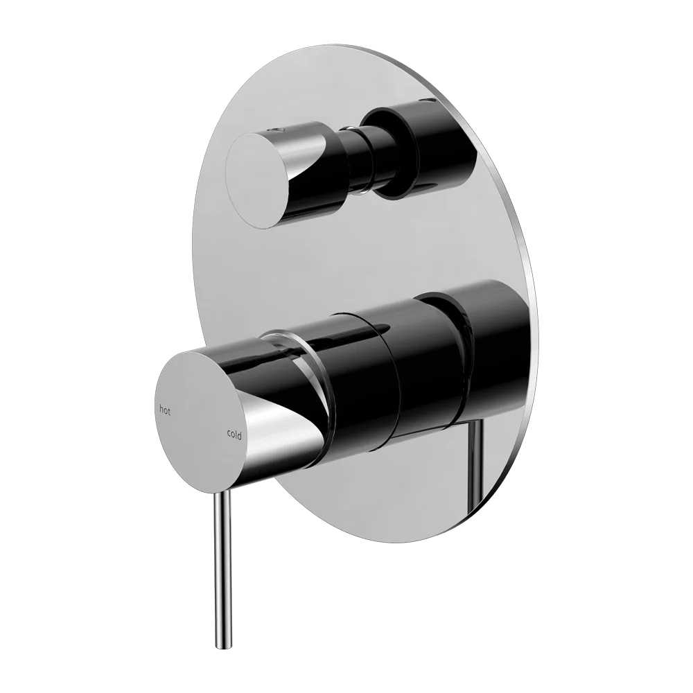 Nero Mecca Shower Mixer With Divertor Chrome - Image 3