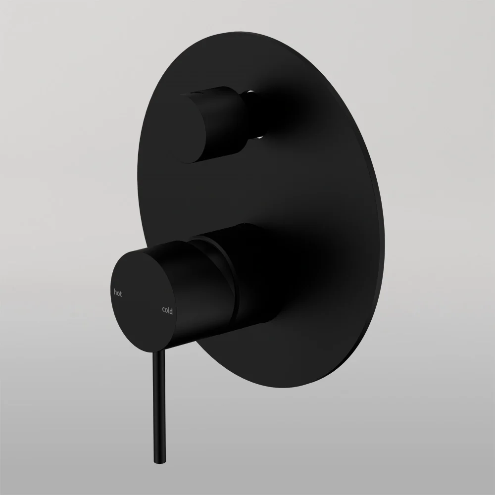 Nero Mecca Shower Mixer With Divertor Matte Black - Image 2